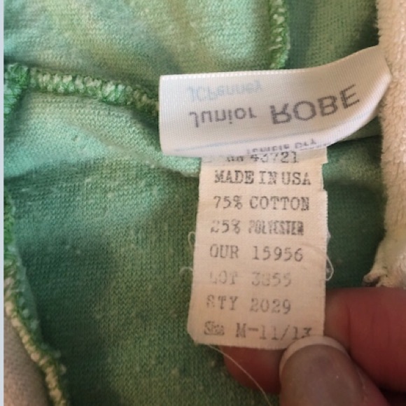 1960’s Terrycloth Coverup/Robe - Picture 6 of 7